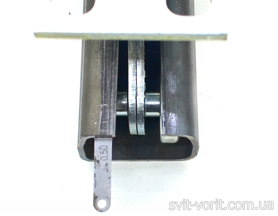 Зазор между роликами опоры и направляющим рельсом Ворота своими руками - Зазор между роликами опоры и направляющим рельсом