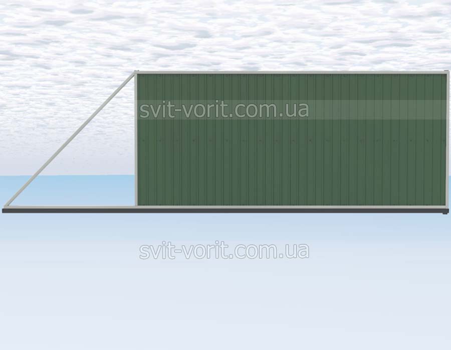 Каркас откатных ворот Ворота своими руками - Каркас откатных ворот