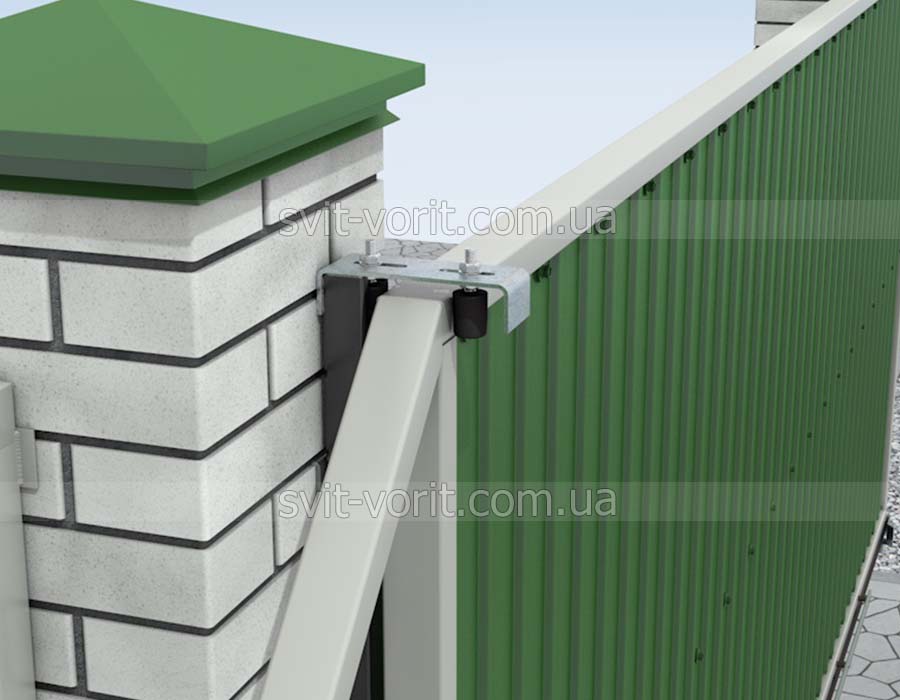 Верхняя пластина с роликами Ворота своими руками - Верхняя пластина с роликами